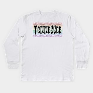 LGBTQ PRIDE EQUAL USA TENNESSEE Kids Long Sleeve T-Shirt